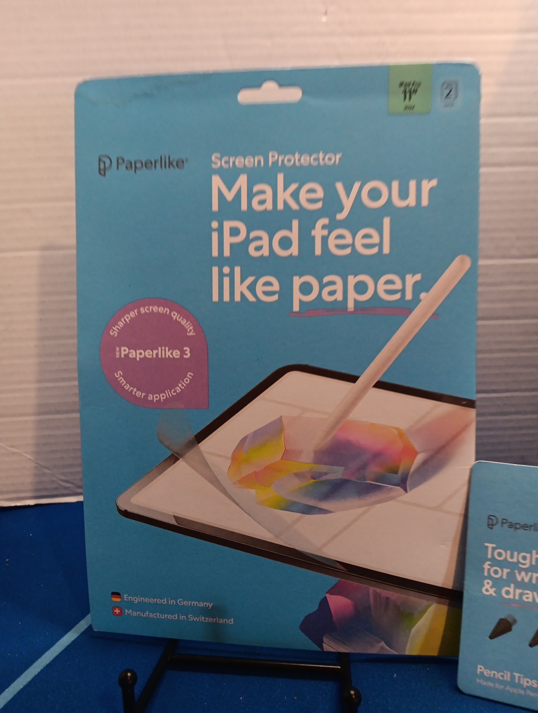 Paperlike 3 Screen Protector Apple iPad Pro 11" (2024) - 2 Pack & Pencil Tips