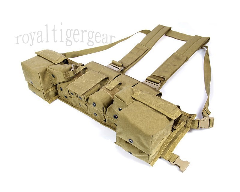 FLYYE LBT 1961A Chest Rig Plate Carrier Vest – Ranger Green OD Khaki