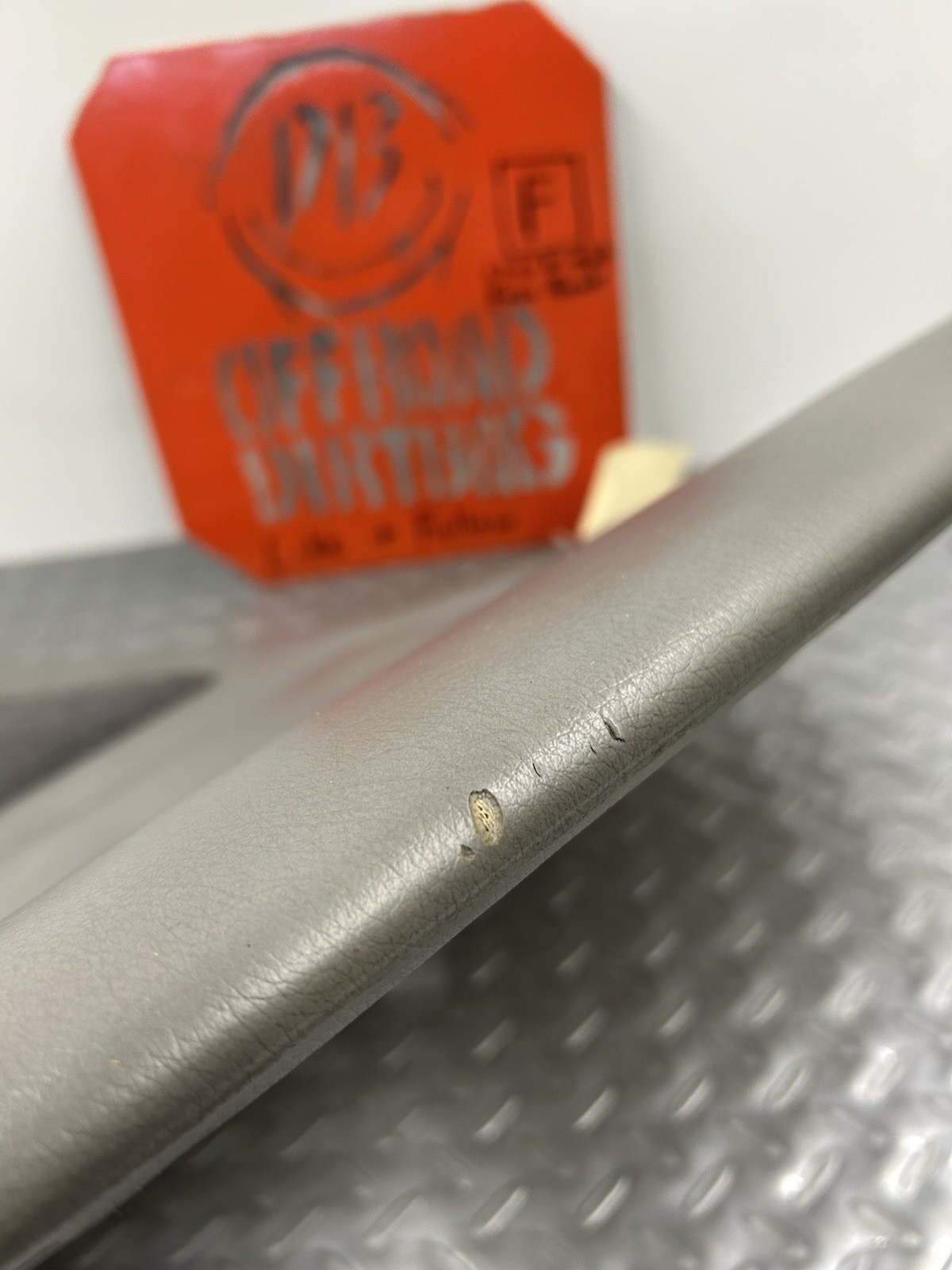 84-96 Jeep Cherokee XJ Rear Driver Side Door Panel Gray OEM