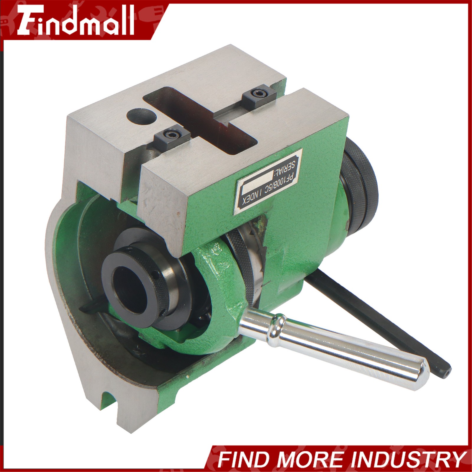 Findmall .0004" Thread 5C Collet Vertical Horizontal Spin Index Fixture Milling