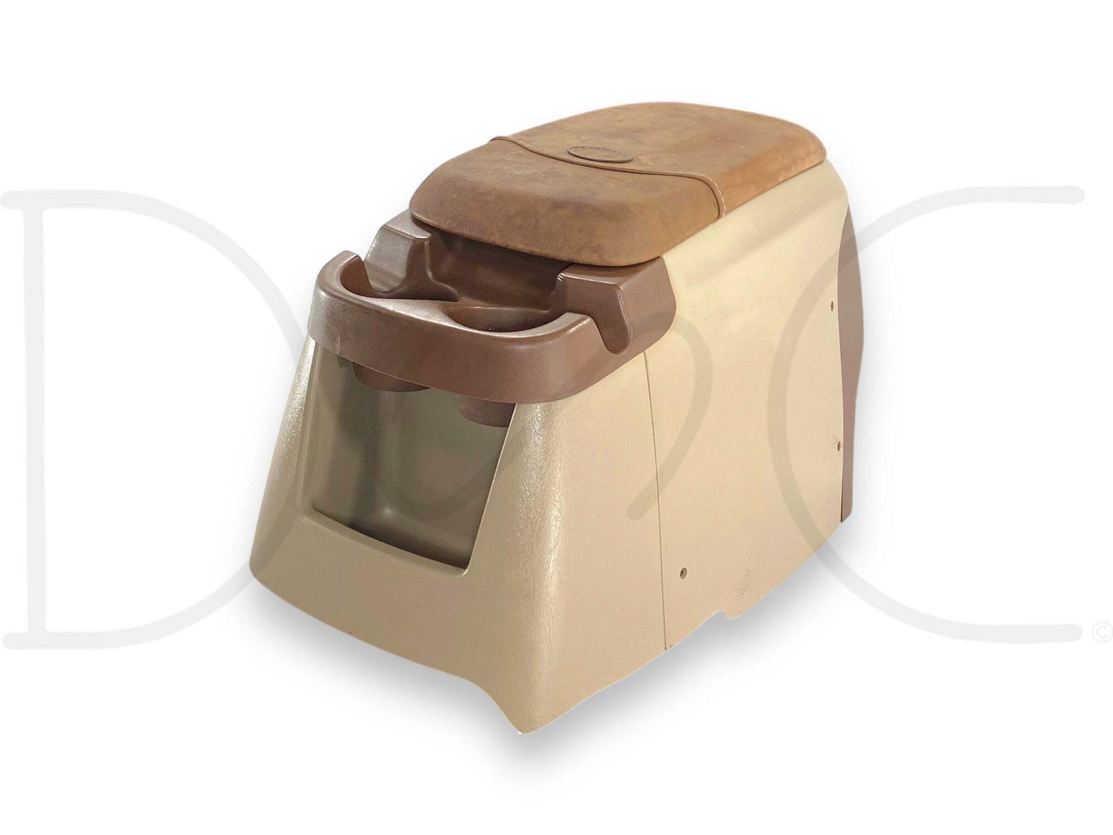 03-07 Ford F250 F350 King Ranch Super Duty Center Console Floor Storage Tan OE