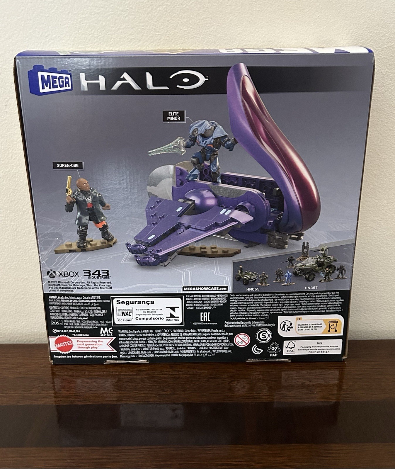 Mega Halo Renegade Banshee Building Set 205 Piece Soren-Elite Minor Mini Figures