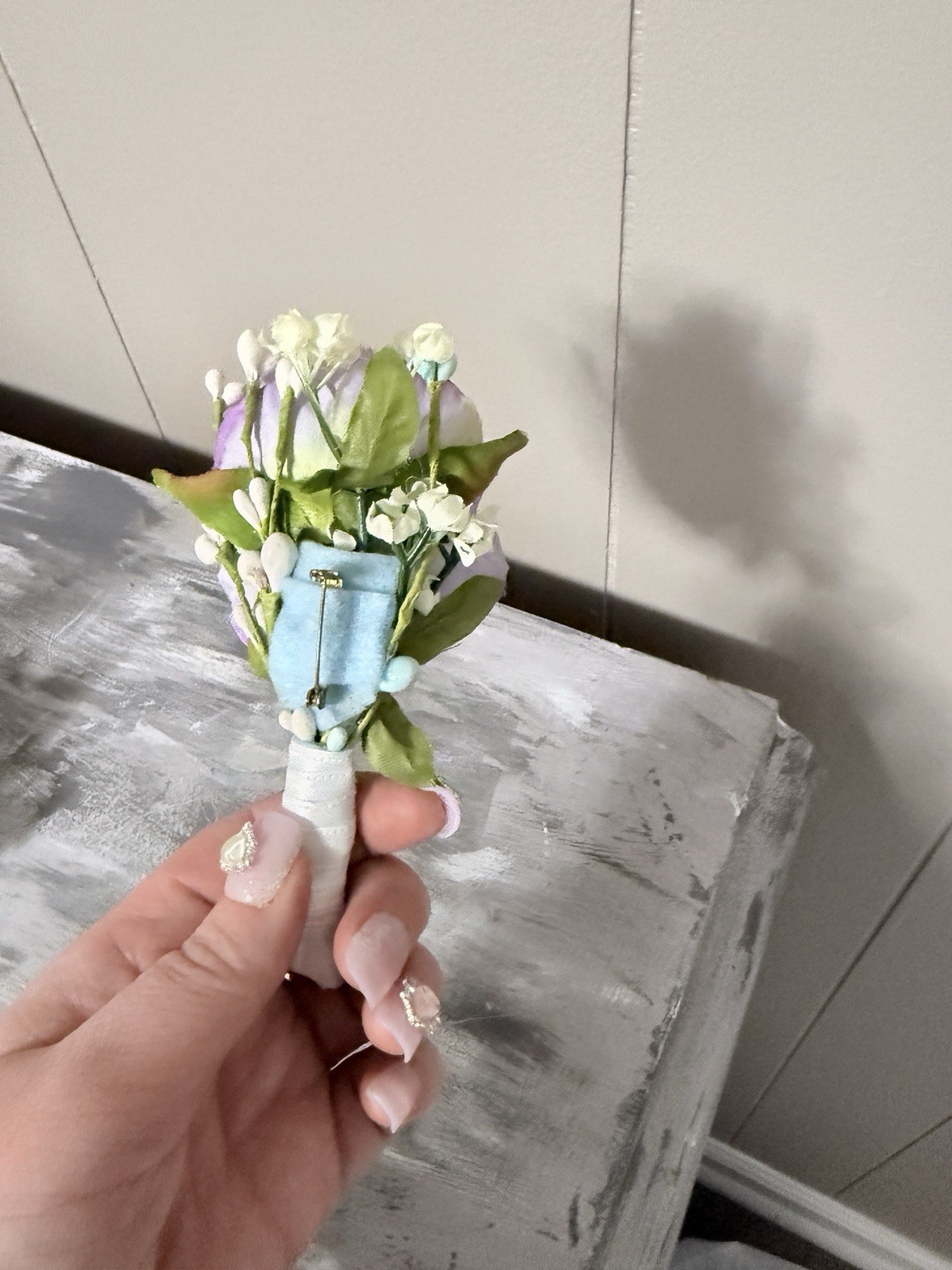 Wedding Boutonniere, Bouquet, Decor 15 Lot