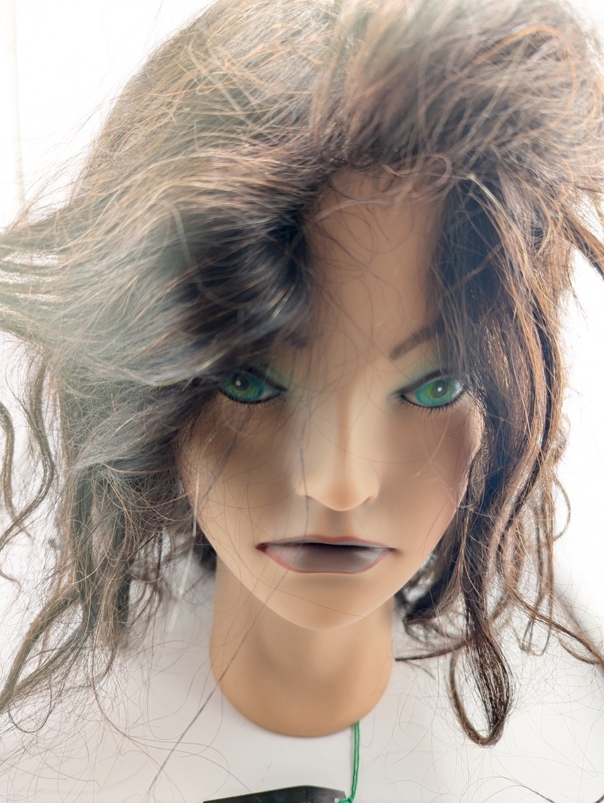 Cosmetology mannequin head 100% human hair