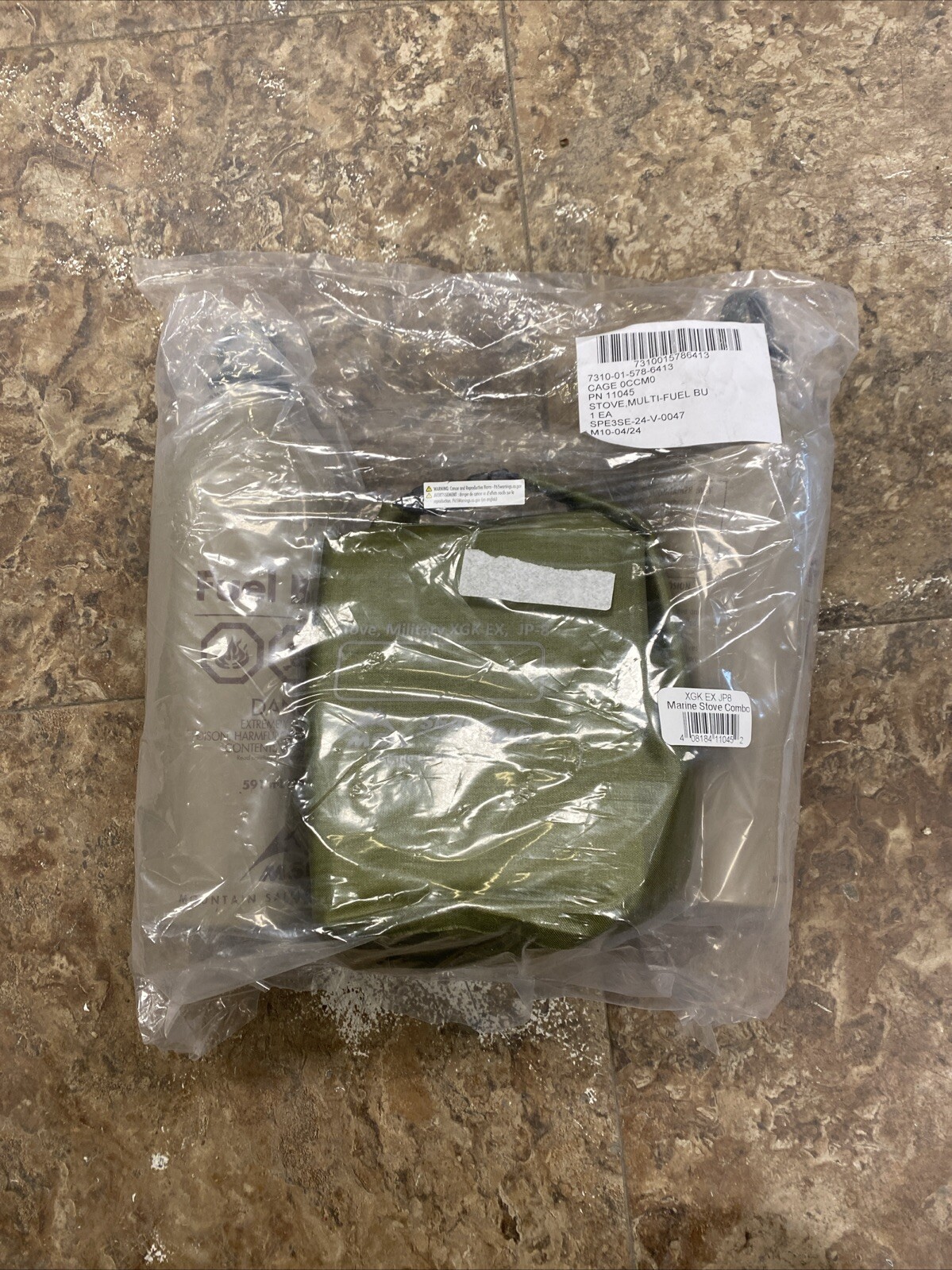 USGI MSR Stove - XGK EX - W/ Bottles - NEW!