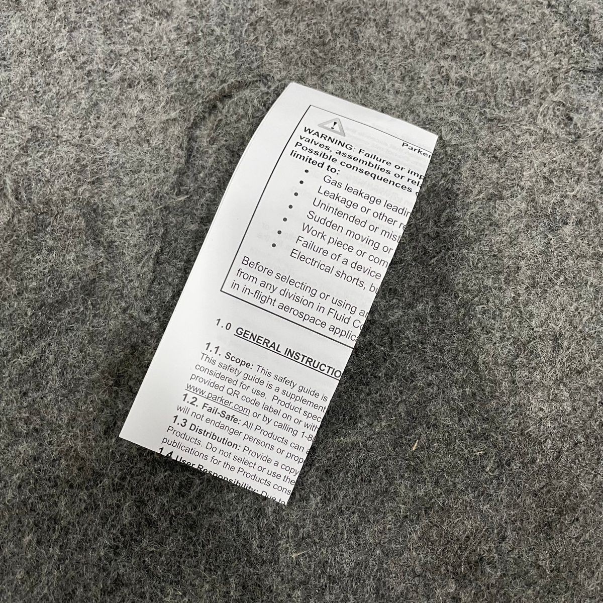 PARKER 20X000027B7B Fluid Control Valve, 5/32" Orifice, 0-50 PSI, 24 VDC