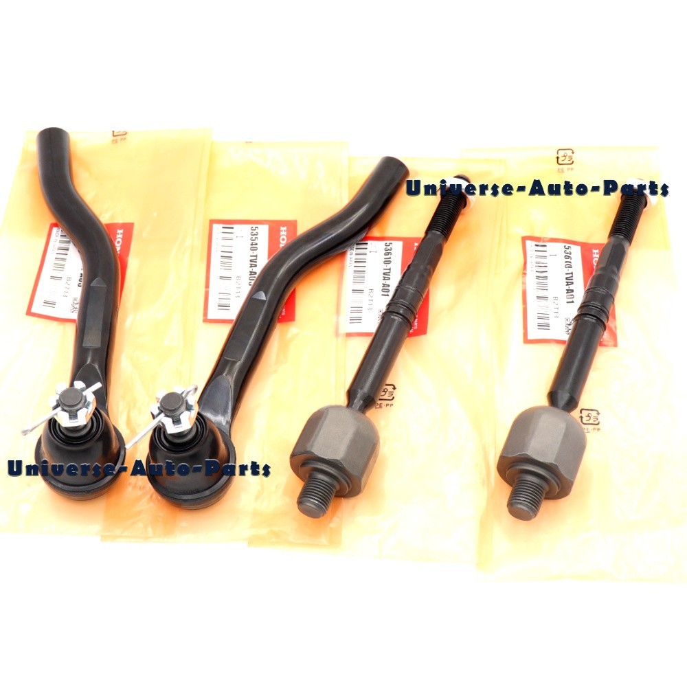 OEM 1 Set Inner + Outer Tie Rod Steering Gear For 2018-2022 Honda Accord Hybrid