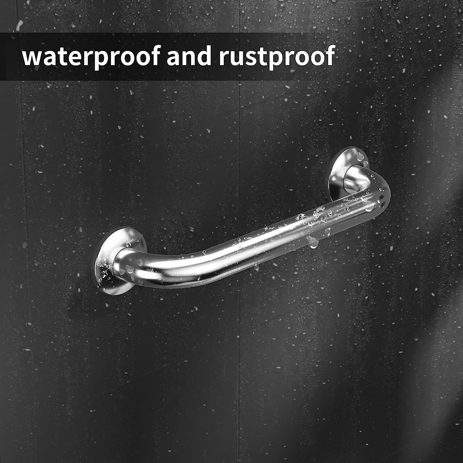Bathroom Shower Grab Bar Handle Safety Hand Rail Support Bar Stainless Steel lot