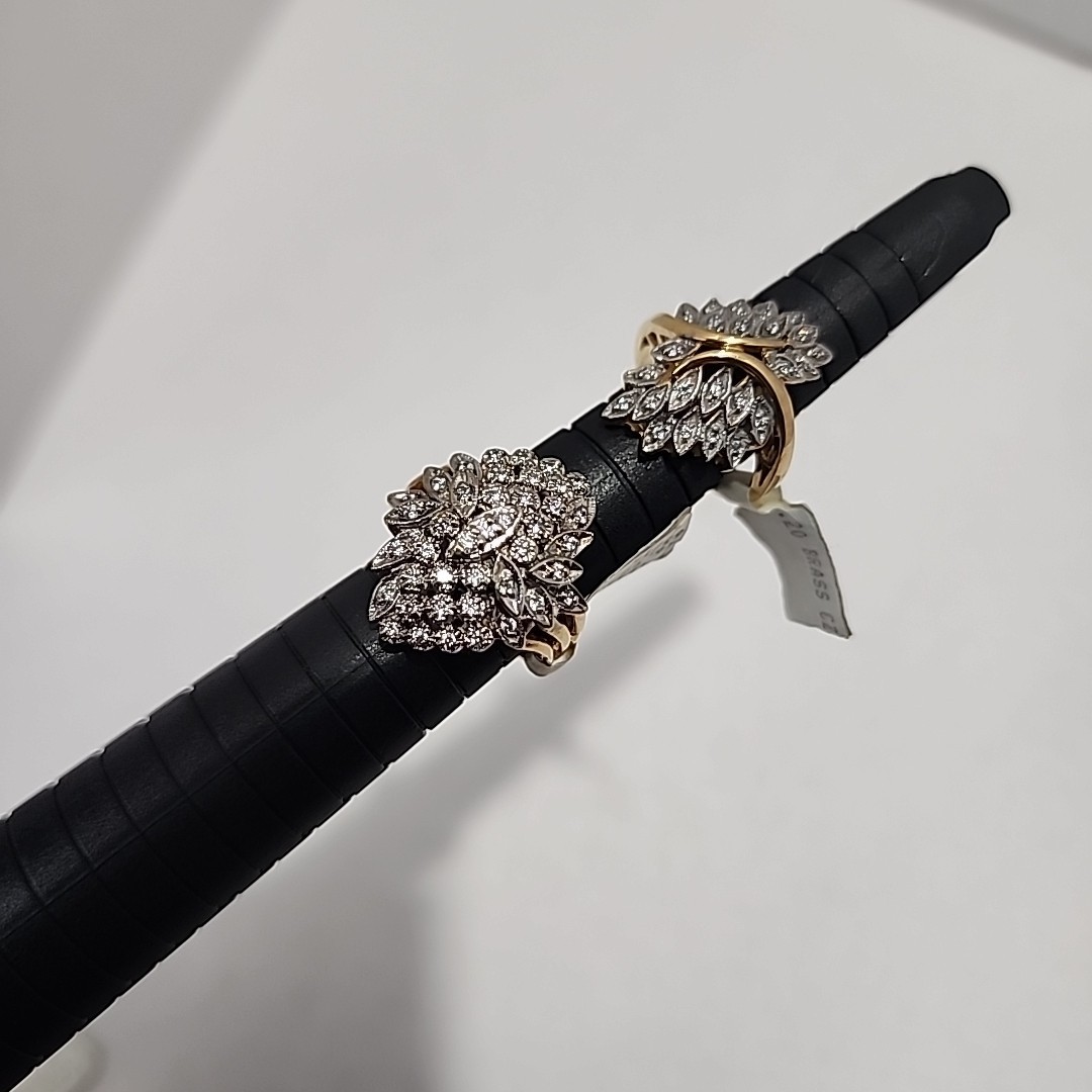 Lot Of 20 Brass Jewelry Rings Mixed Sex And Size Unbranded