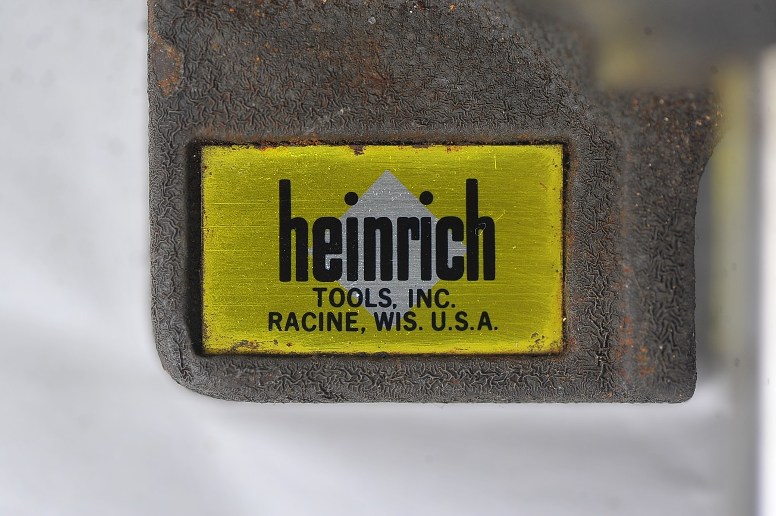 Heinrich No 4 GM Precision Toolmaker Grinding Vise 4" Jaw Racine Bakelite WI USA