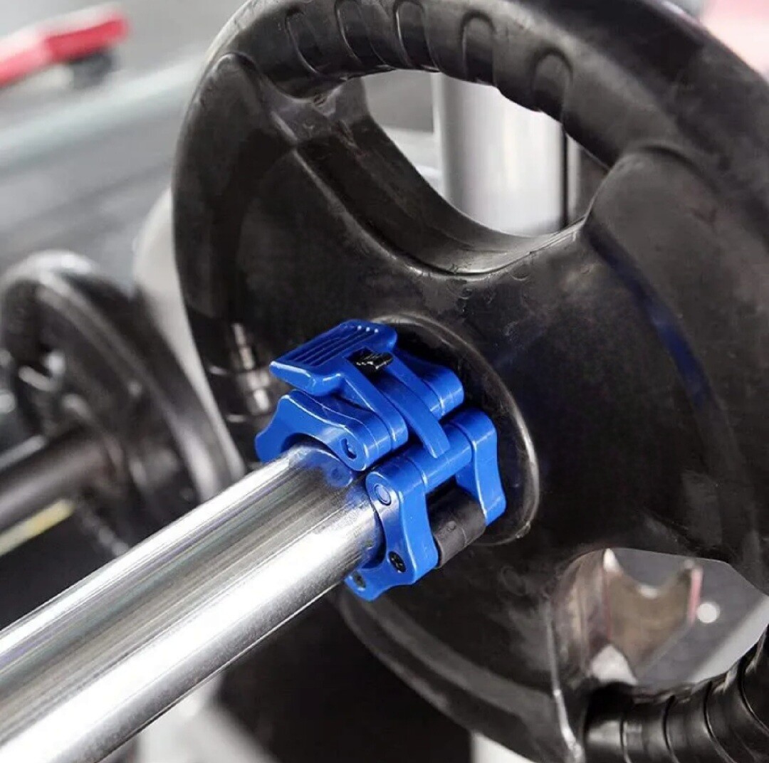 2 Inch Olympic Barbell Clamps Lock Clip Quick Release Collars Standard Gym Bar