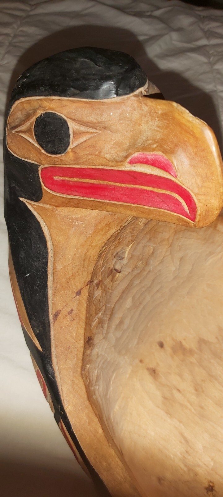 Northwest Coast; Haida, Eagle Ceremonial Bowl.