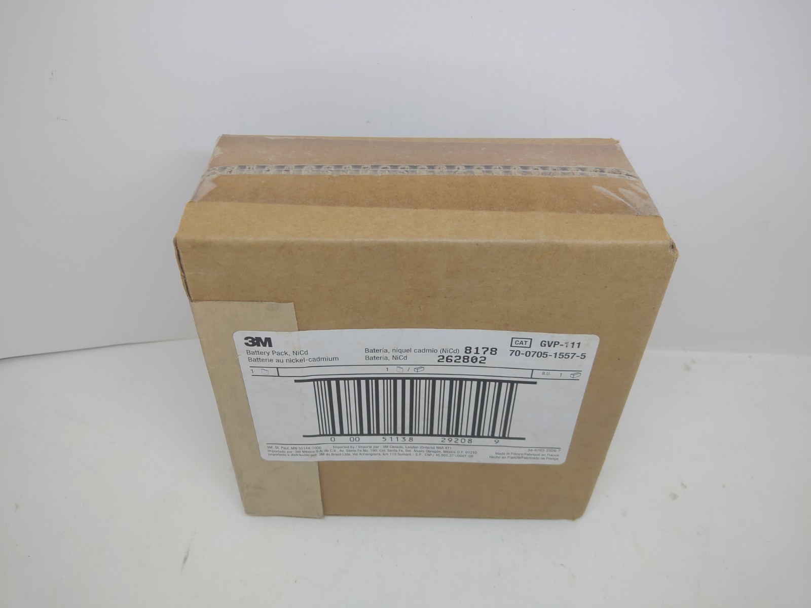 3M GVP-111 Battery Pack NiCd For GVP-100 PAPR Unit - NEW