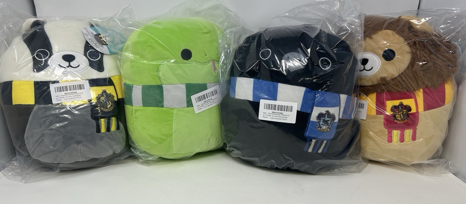 Harry Potter Squishmallows 10” Set (Gryffindor Ravenclaw Slytherin Hufflepuff)