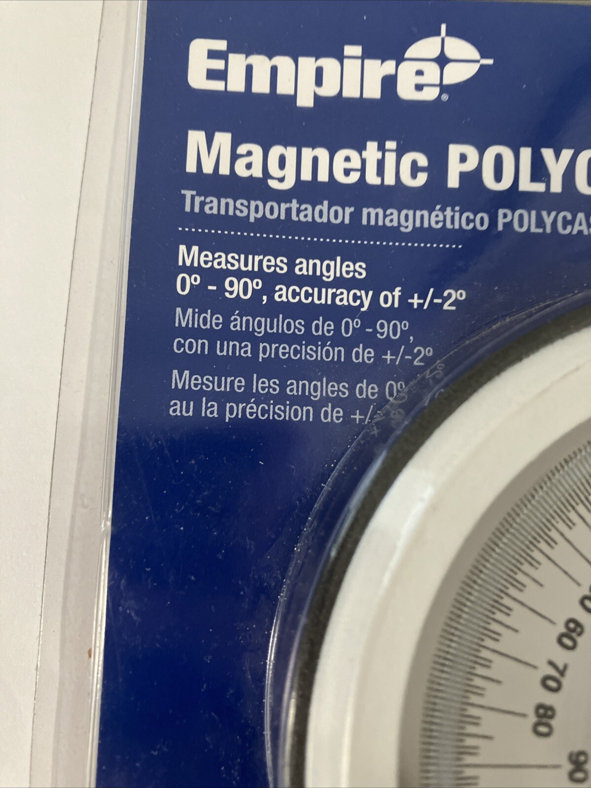 Empire Level 36 Magnetic Polycast Protractor