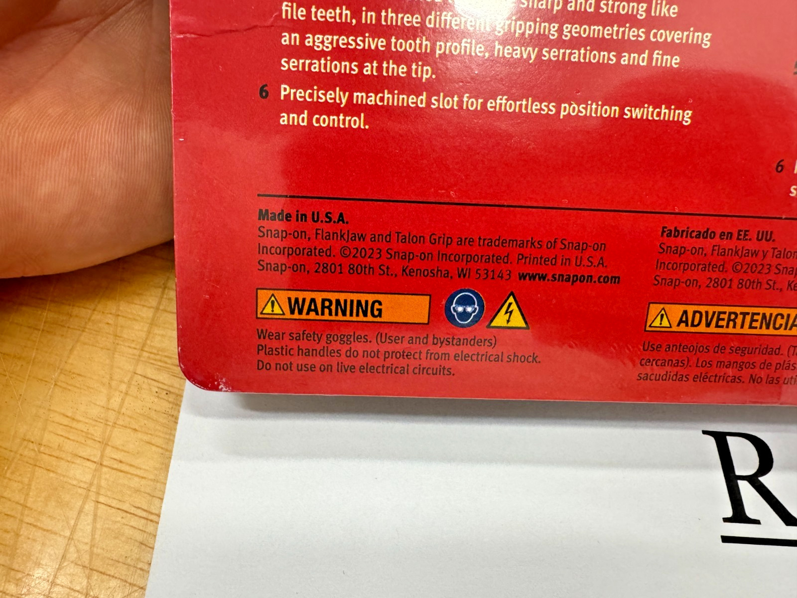 Snap-on Tools USA NEW 3pc Classic PINK Soft Grip Slip Joint Pliers Set PL346ACFP