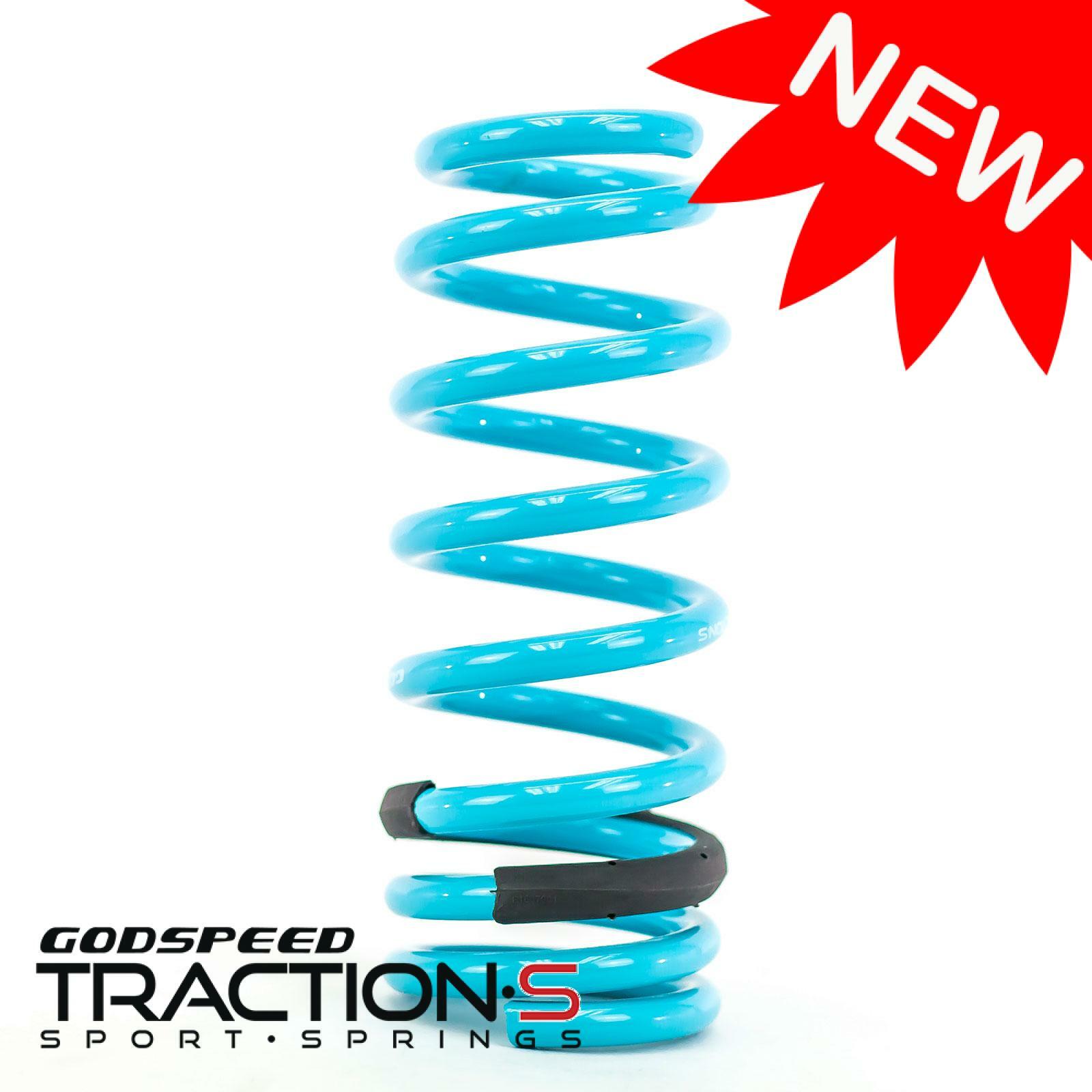 for G37x Coupe 08-13 Lowering Springs Traction-S By Godspeed LS-TS-II-0003-C