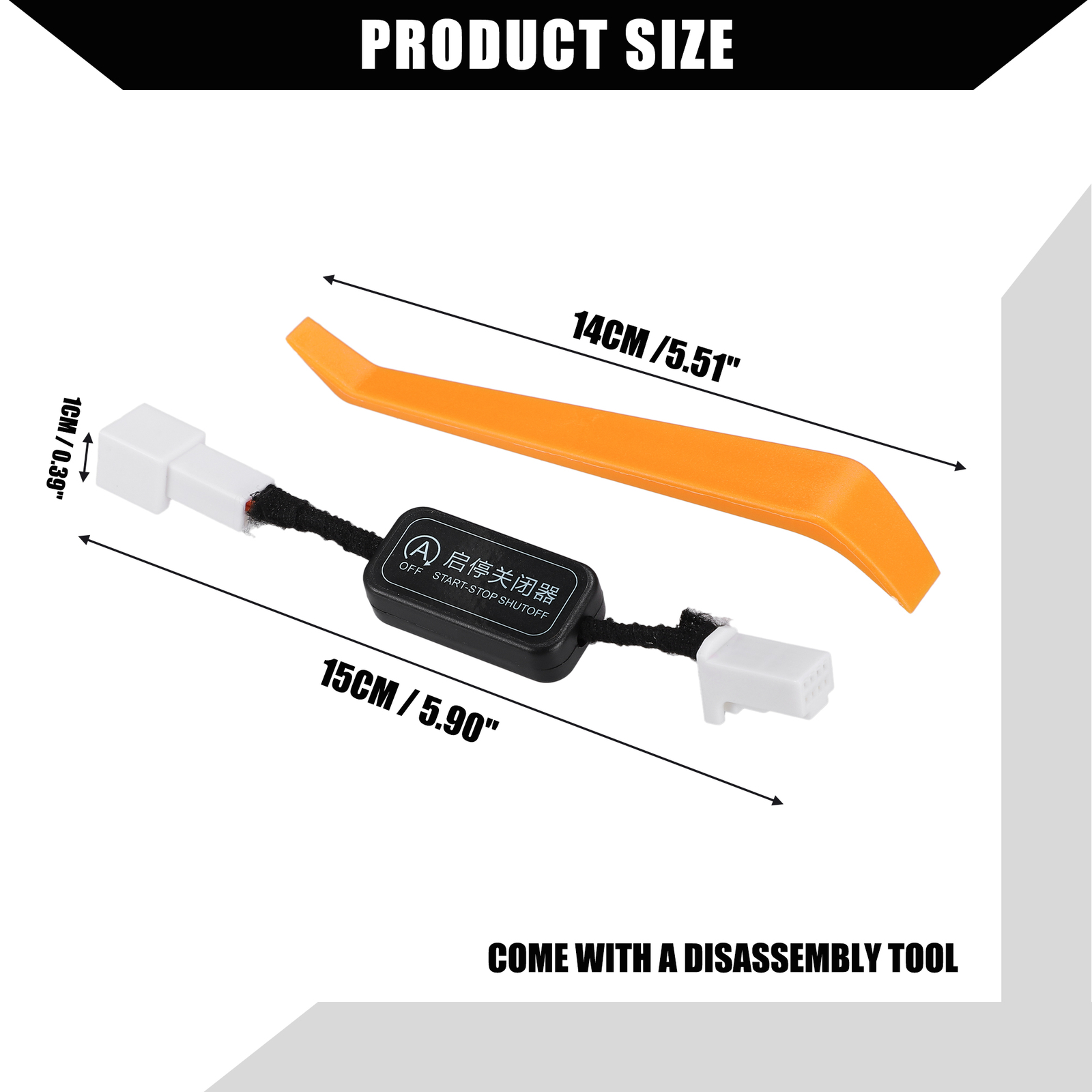 Piece of 1 Auto Start Stop Delete fit for Toyota Highlander 2015-2021