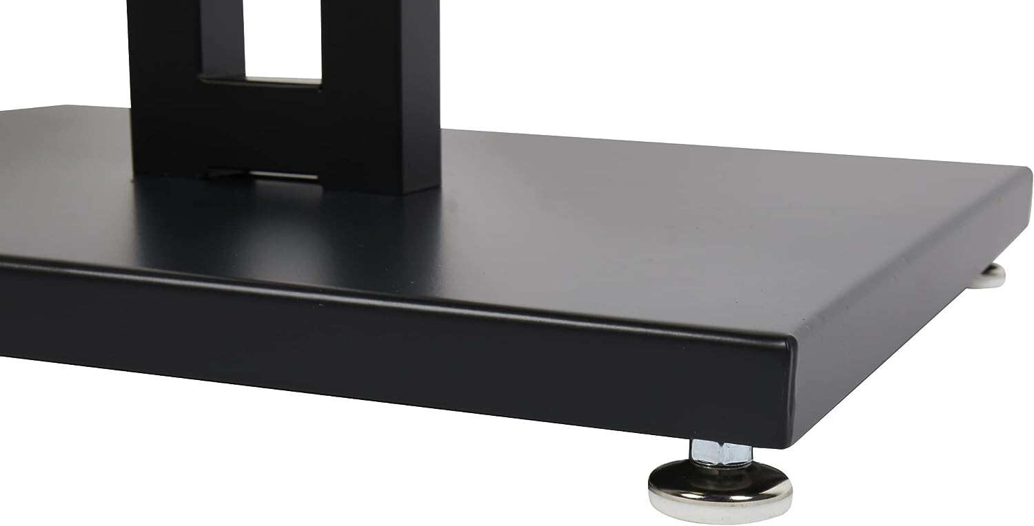 Clothes Rack Two Way 2 Straight Arms Clothing Retail Display Black 72" Metal