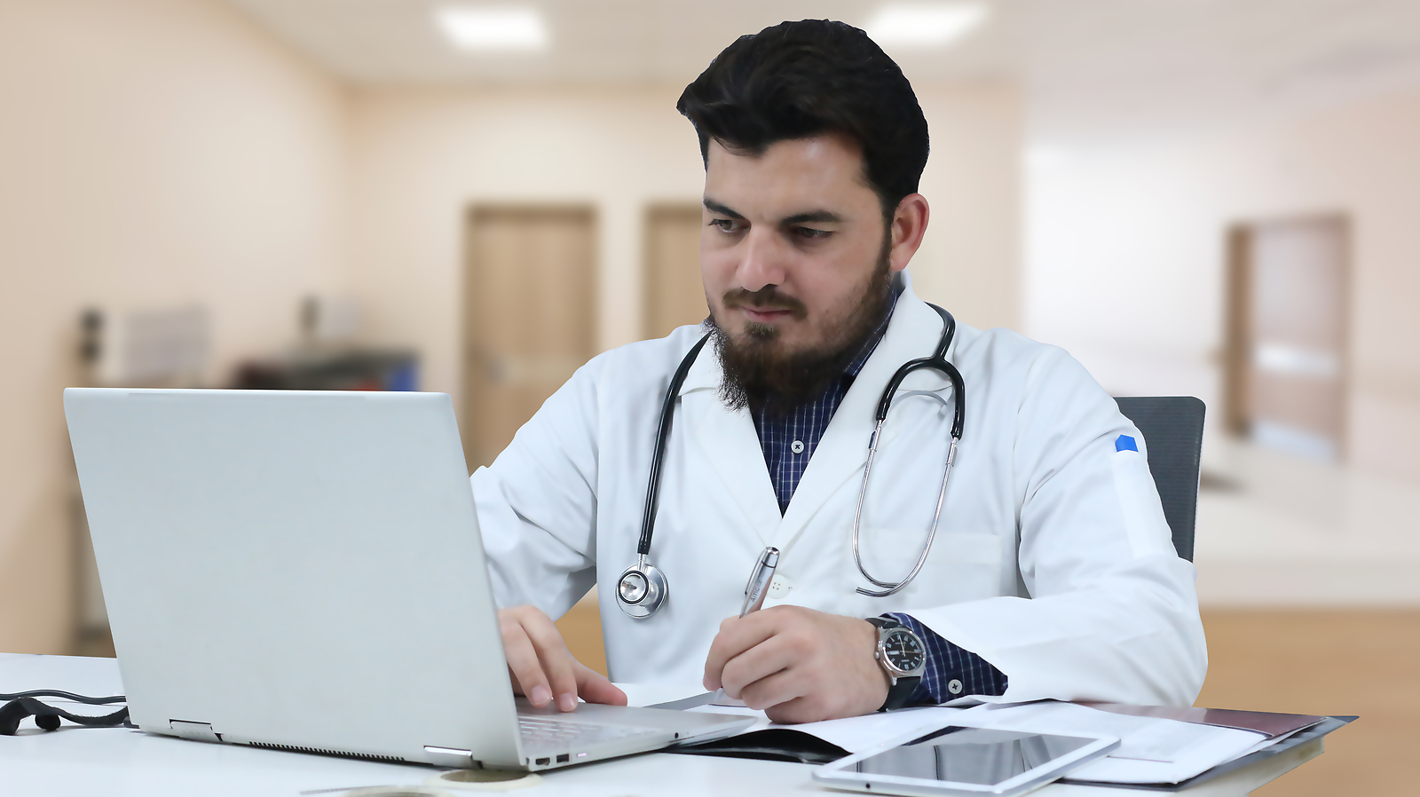 HEEDFIT Premium Unisex Lab Coat, Comfortable Poly Cotton, Durable FREE SHIPPING!