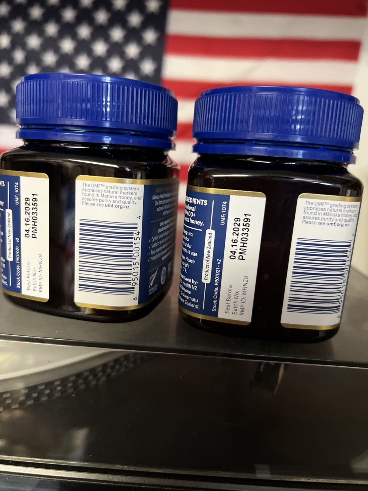 Raw Manuka Health MGO 400+, 8.8 oz 100% Pure New Zealand Honey 2 Pack