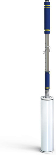 Stretch Film Dispenser Pole Holder 2-3 Inch Rolls Shrink Wrap 12-24 Inch Lengths