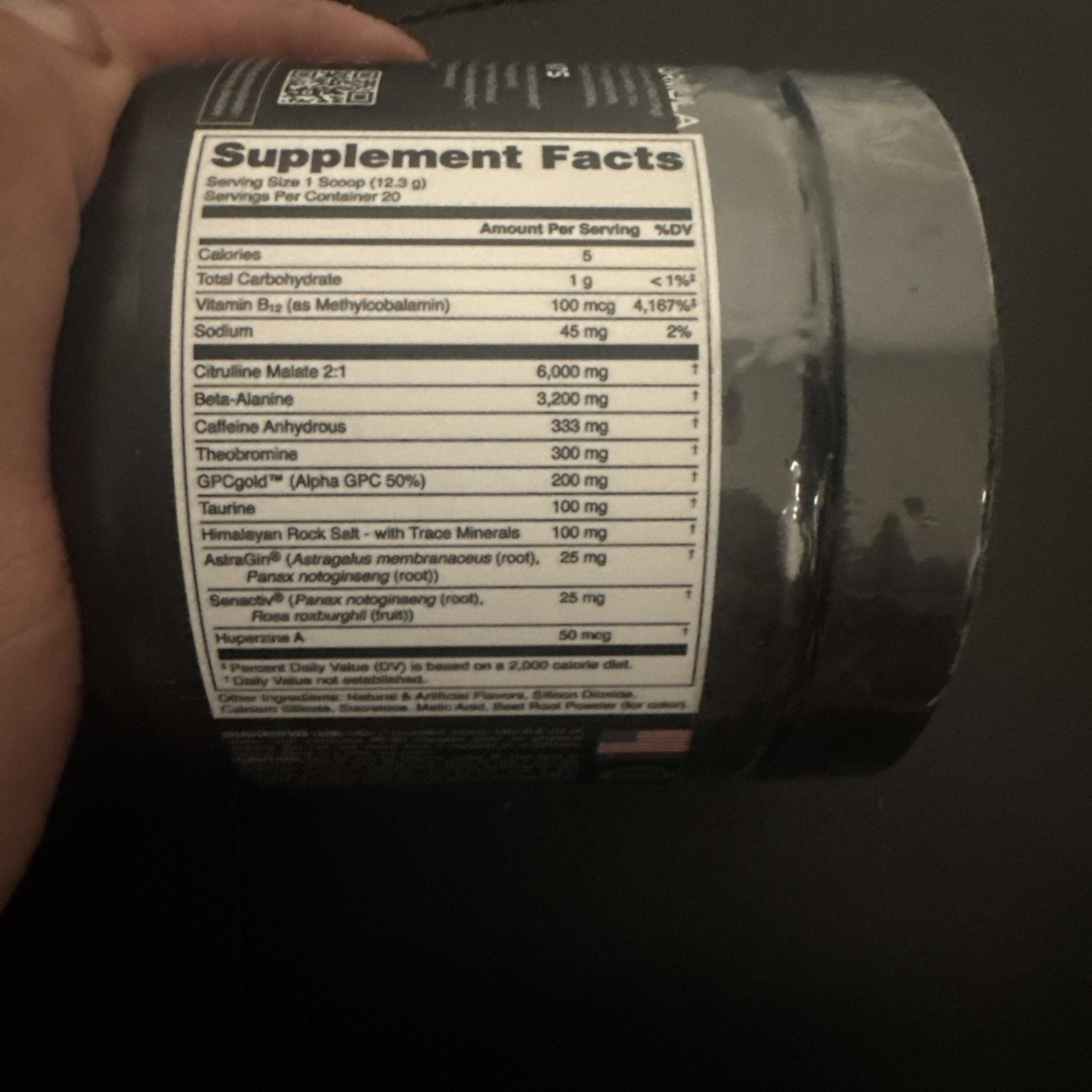 Bucked Up Woke AF MIAMI Preworkout - 8.68oz Exp 12/26-9/27