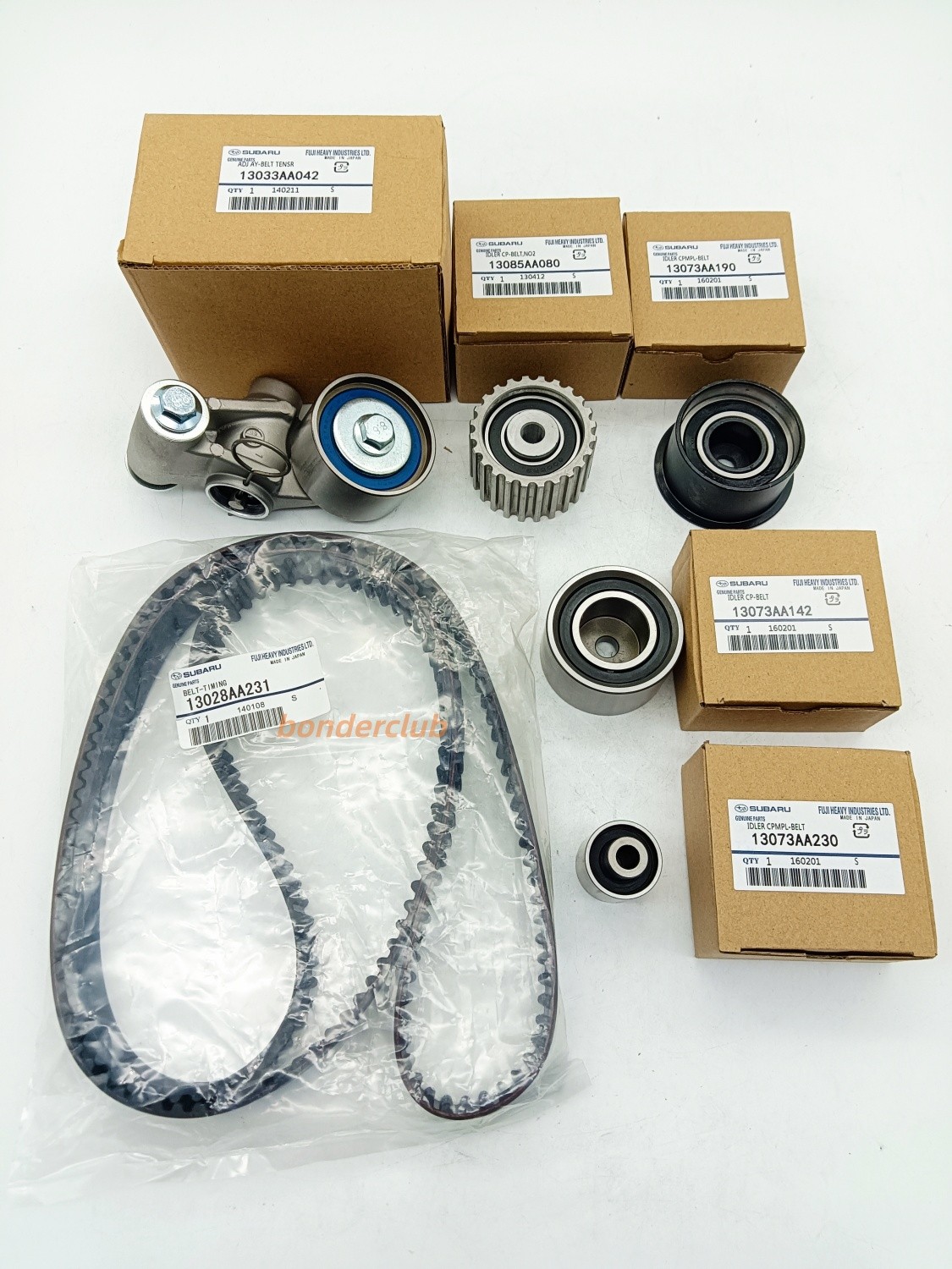 NEW Timing Belt Kit Fits for Subaru Forester Impreza Outback Legacy 1999-2012 US