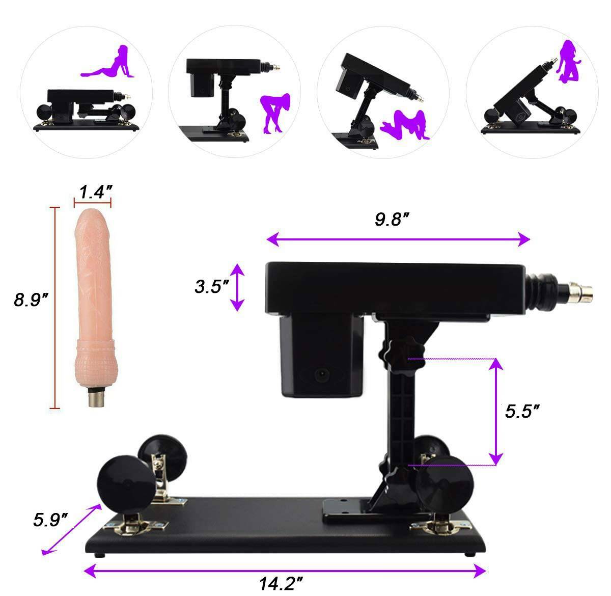 Electric Women Sex Machine Fucking-Love-Machine-Pussy-Masturbation-Men Sex Toys