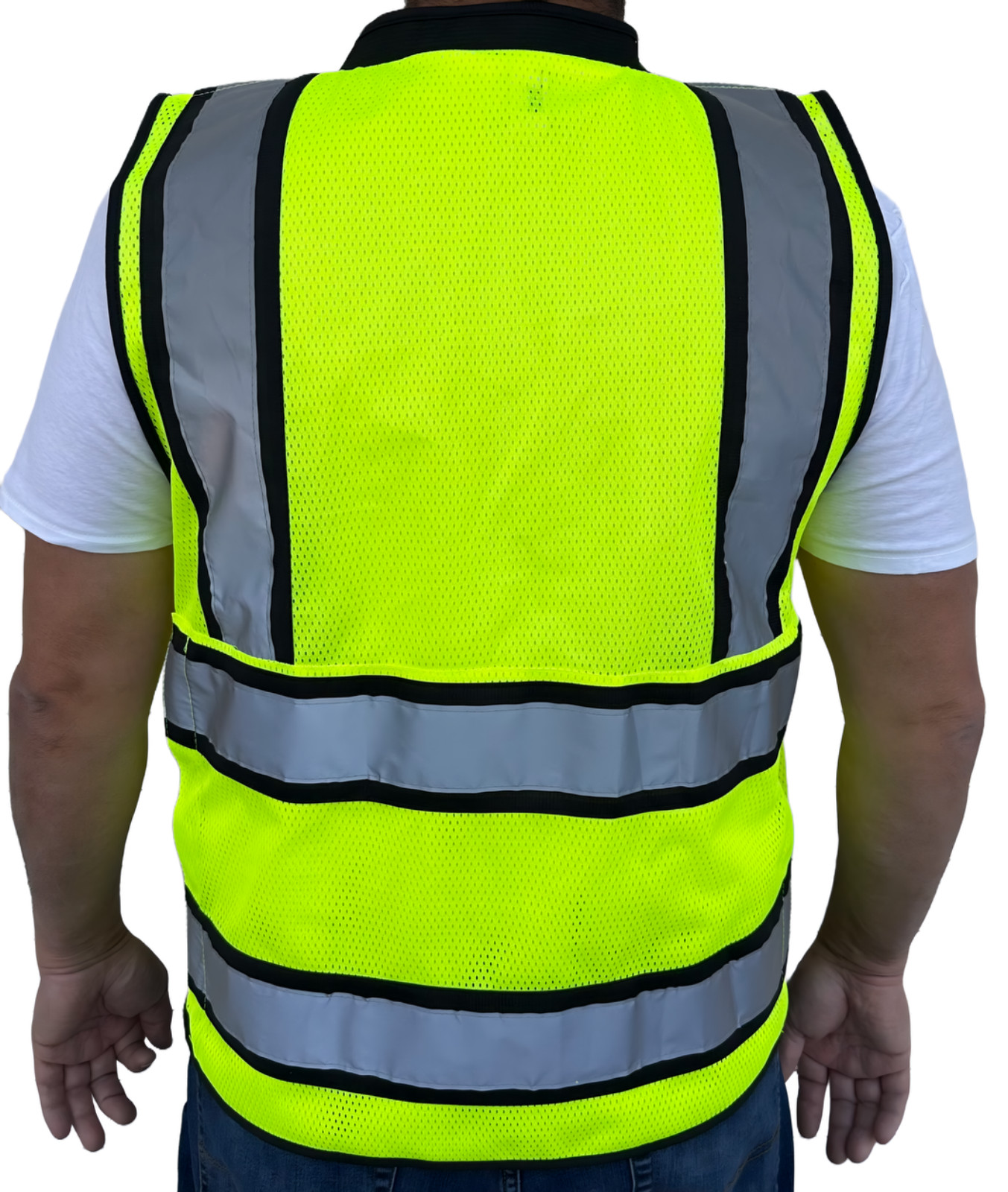 Super Duty Mesh High Visibility Safety Vest, ANSI/ ISEA 107-2020 Class 3, Type R