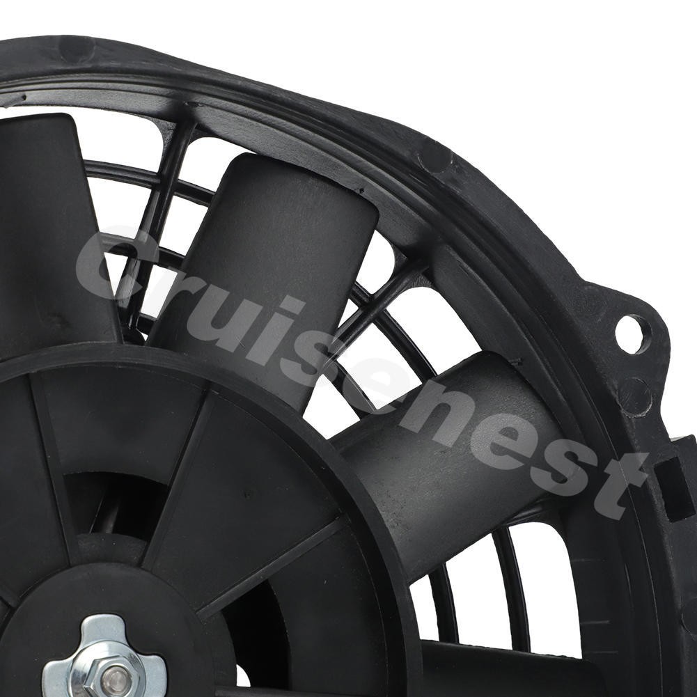 For Tru-Cool 40K Derale 9500 Huron Speed Silver Series 8'' Dual Fan & Shroud Kit