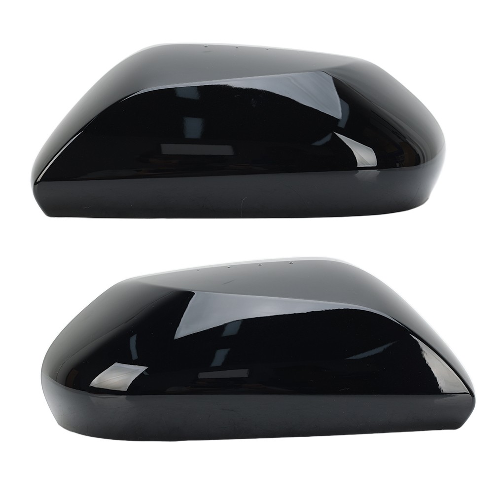 Pair Left&Right Side Mirror Cover Cap for 2018-2024 Toyota Camry Gloss Black