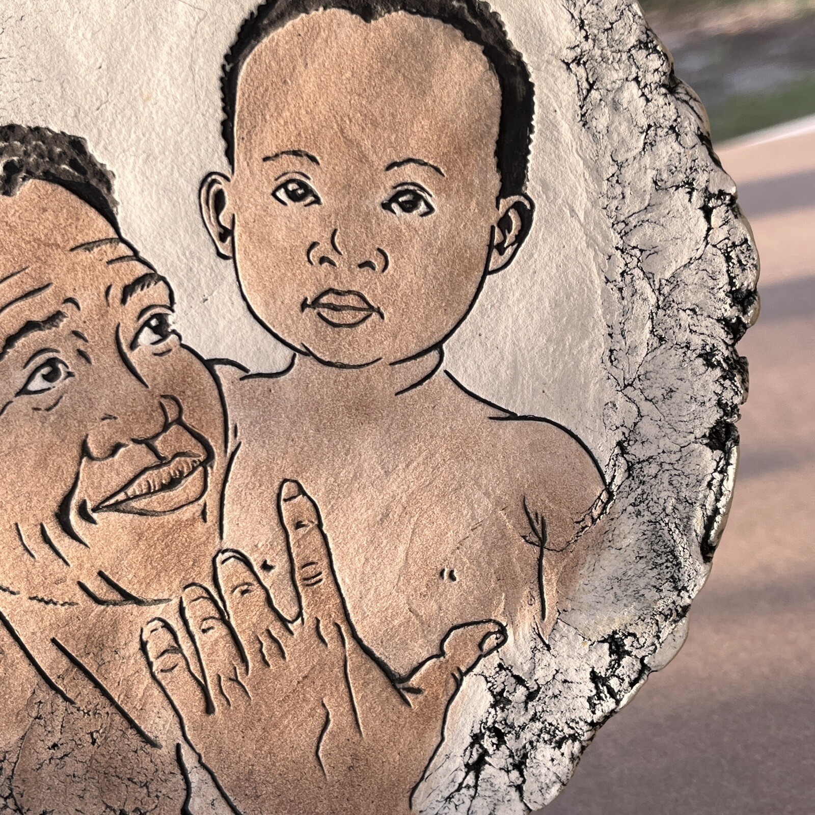 Shapes of Clay Stan Langtwait African American Decor from Ash Mt Rainer