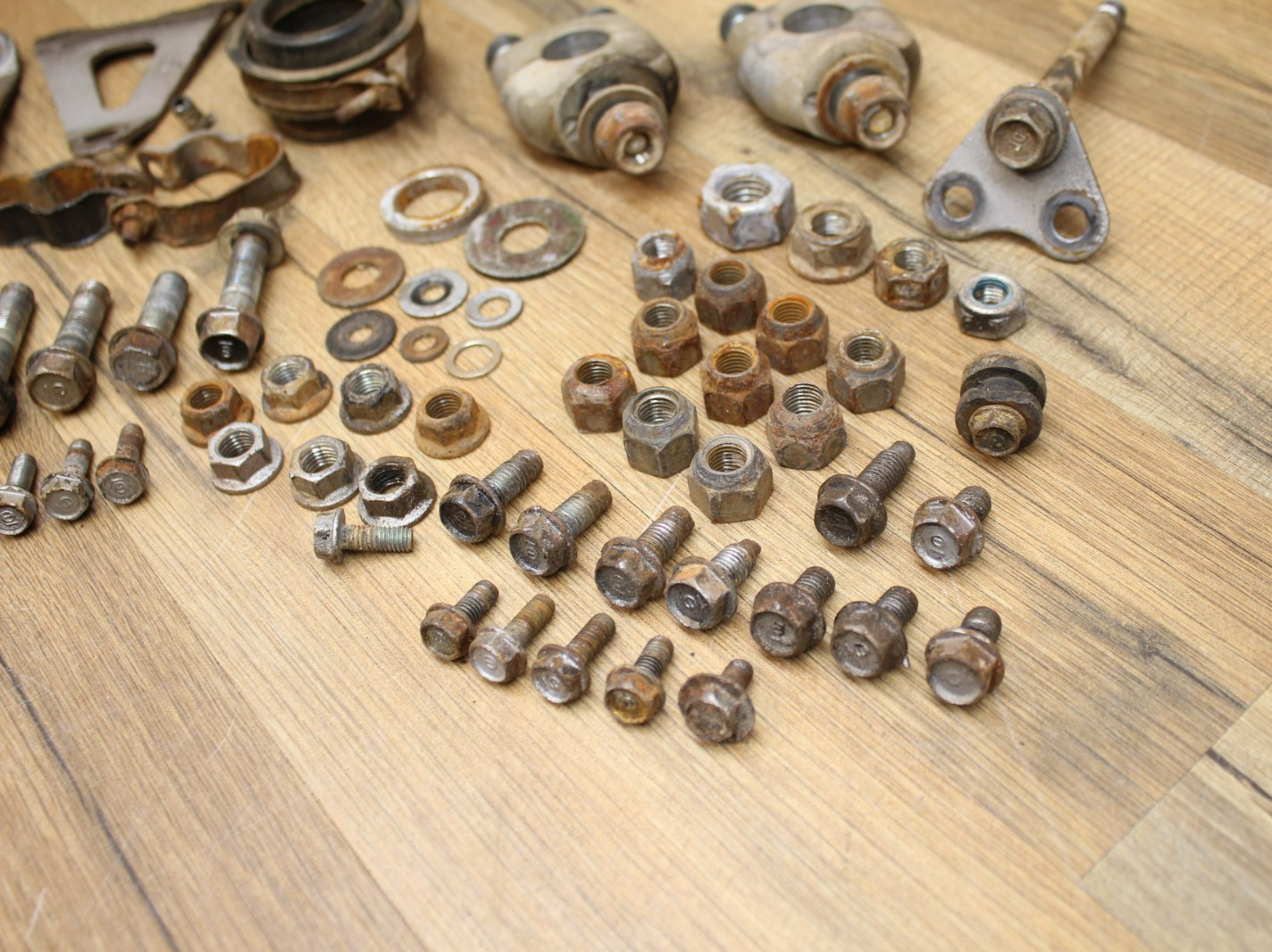 1998 98 Honda TRX300EX TRX 300 Misc Body Hardware Bolts Motor Mount Brackets