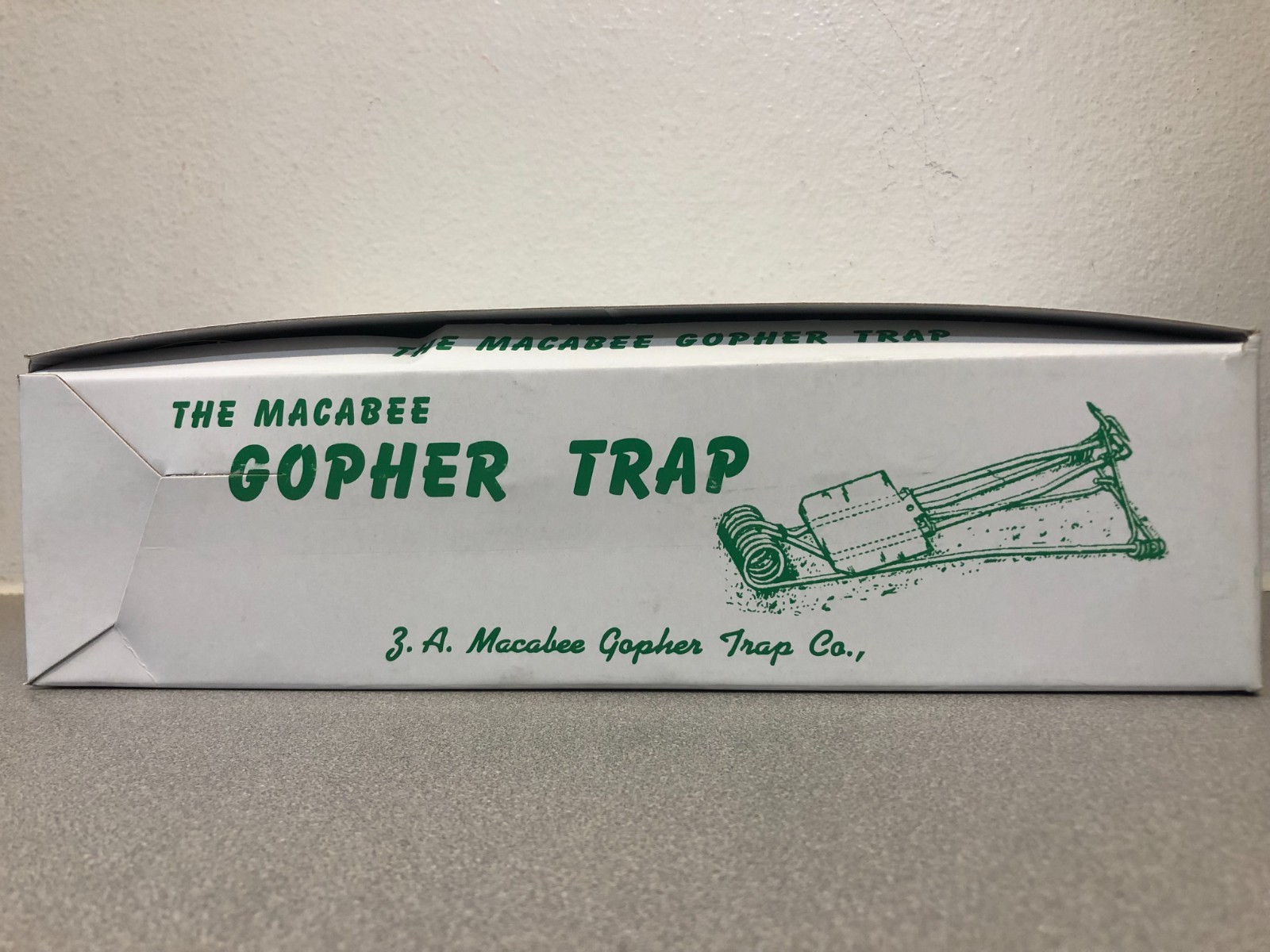 Macabee MGT Small Snap Trap For Gophers Box of 24