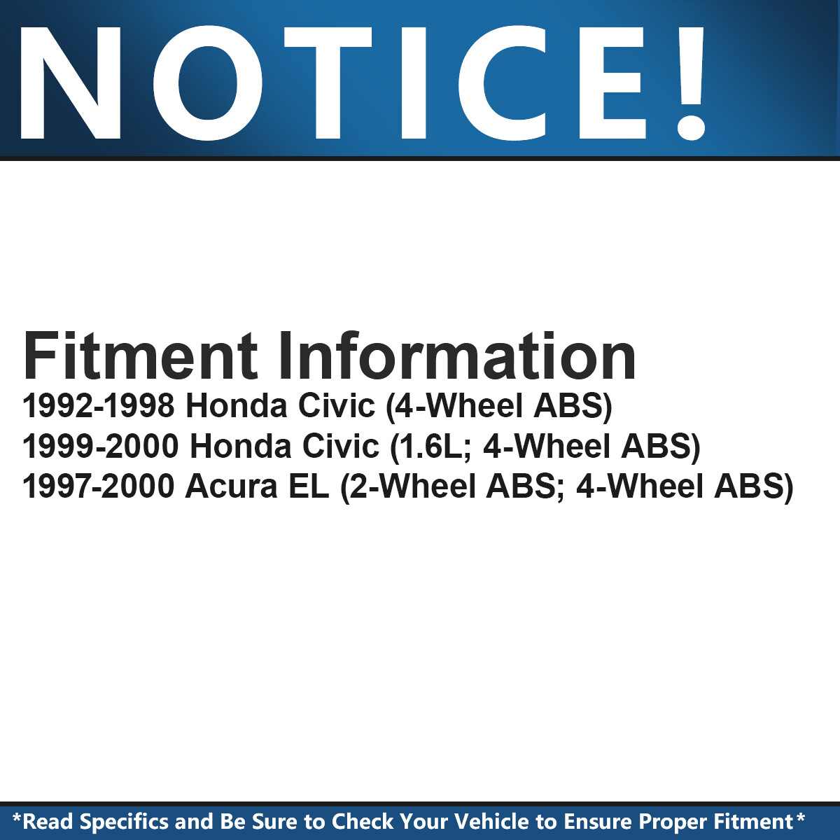 Pair Front Driver and Passenger Side CV Axle Shafts for 1992 - 2000 Honda Civic
