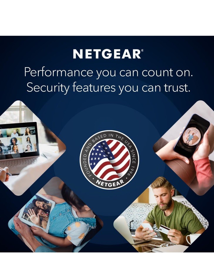 NETGEAR Orbi 970 BE27000 27Gbps Quad-Band Mesh Wi-Fi 7 System - 3 Pack - NEW