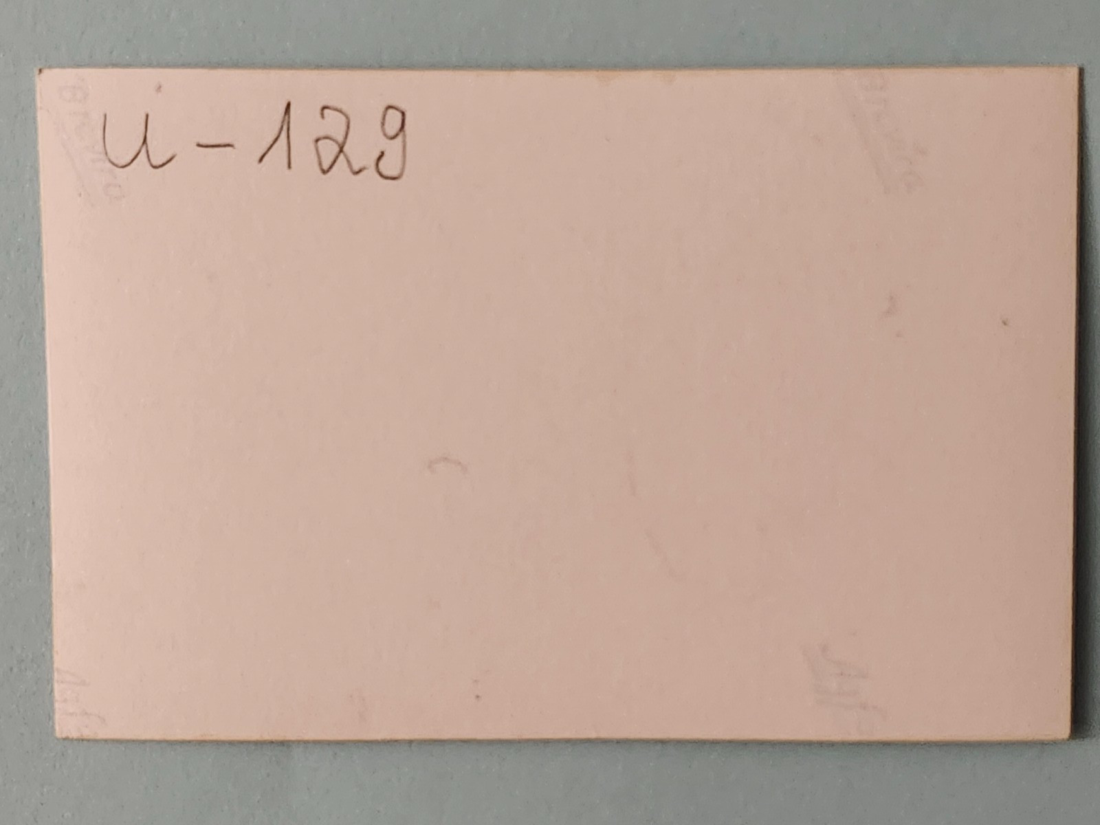 WW2 Germany. Submarine U - 453, U-129 (#3)