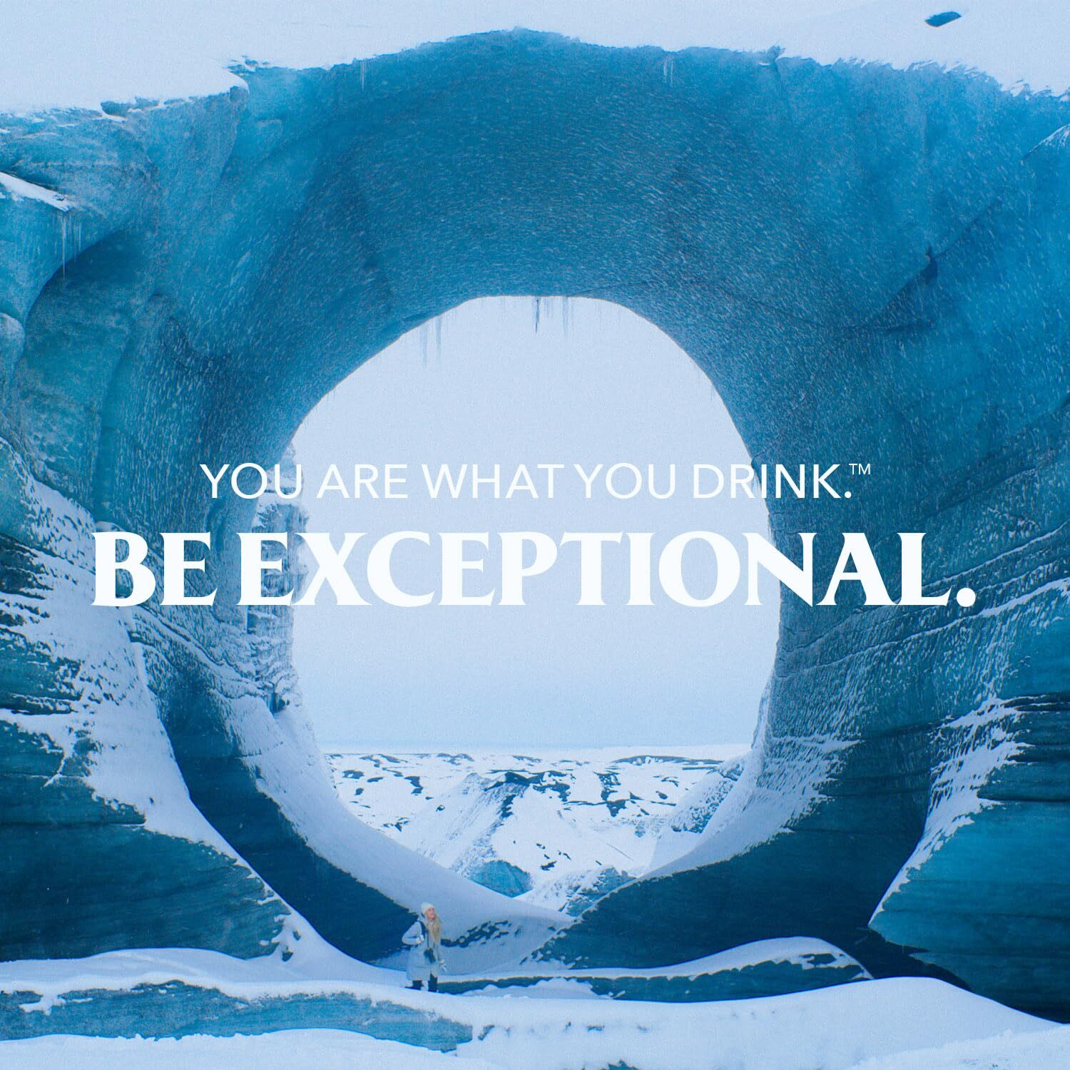 Icelandic Glacial Natural Spring Alkaline Water 16.9 Fl Oz Pack of 24