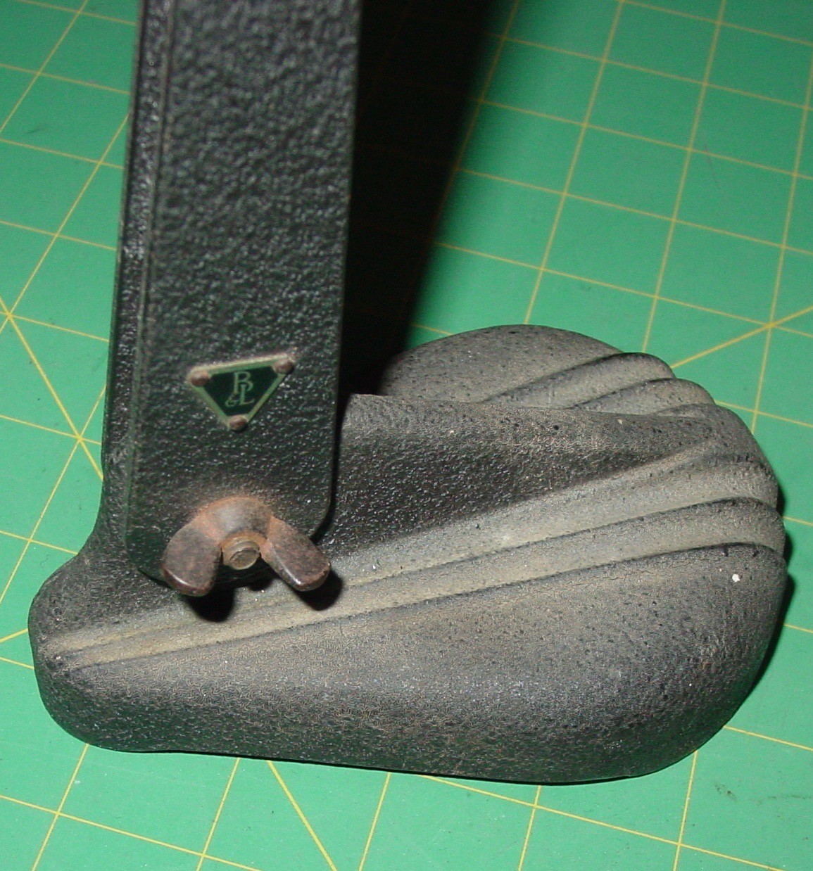 Vintage Bausch & Lomb Adjustable Articulating Arm Desk Stand Magnifying Glass