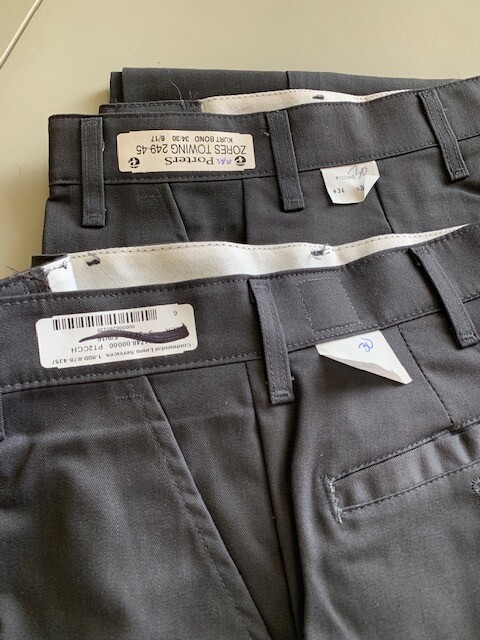 Red Kap Pants Cell Phone Pocket Men's Industrial Work Uniform Clothes