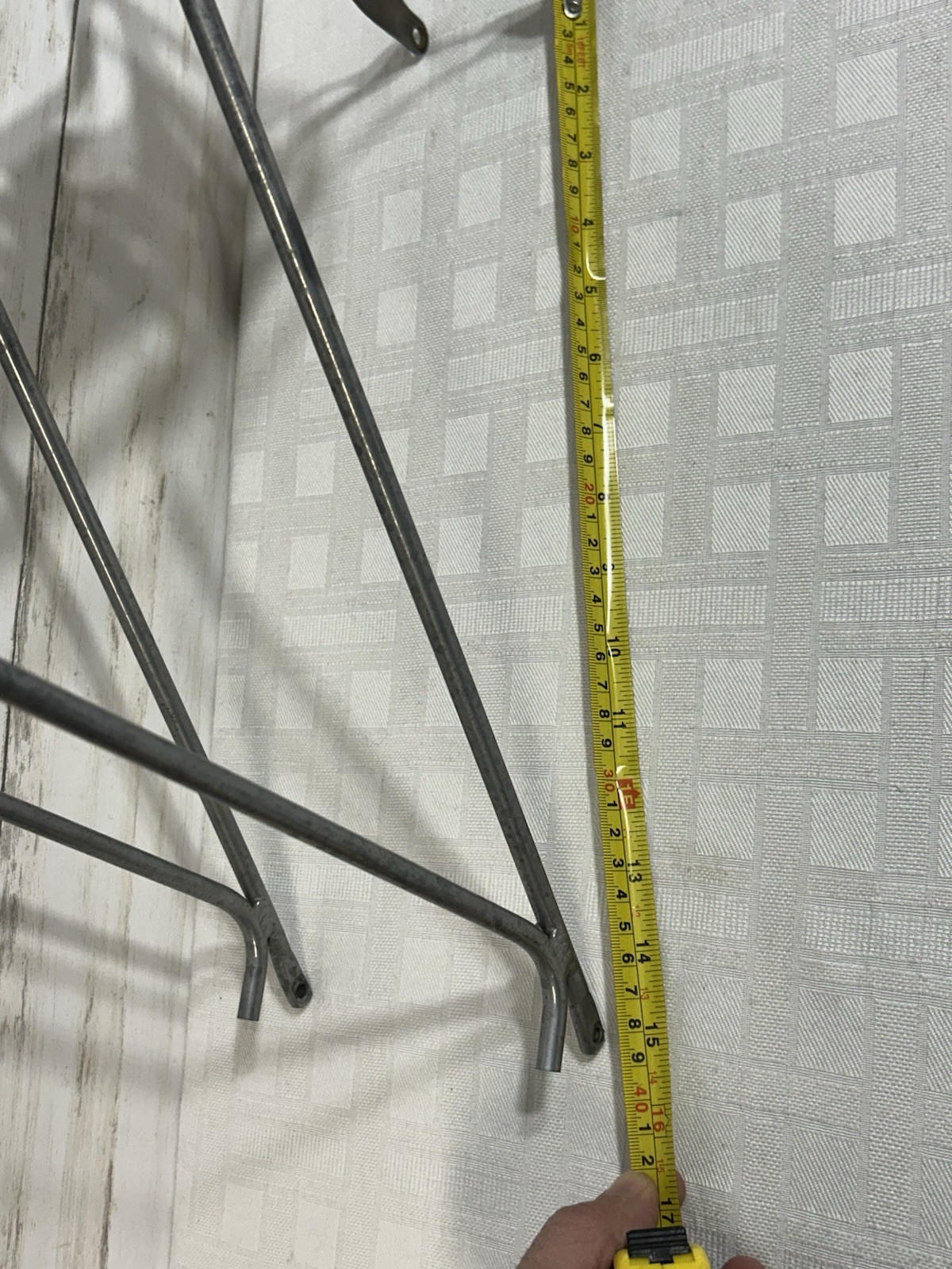 Vtg. TREK USA Aluminum Rear Mountain Road Hybrid Bike Rack Cargo Carrier Silver