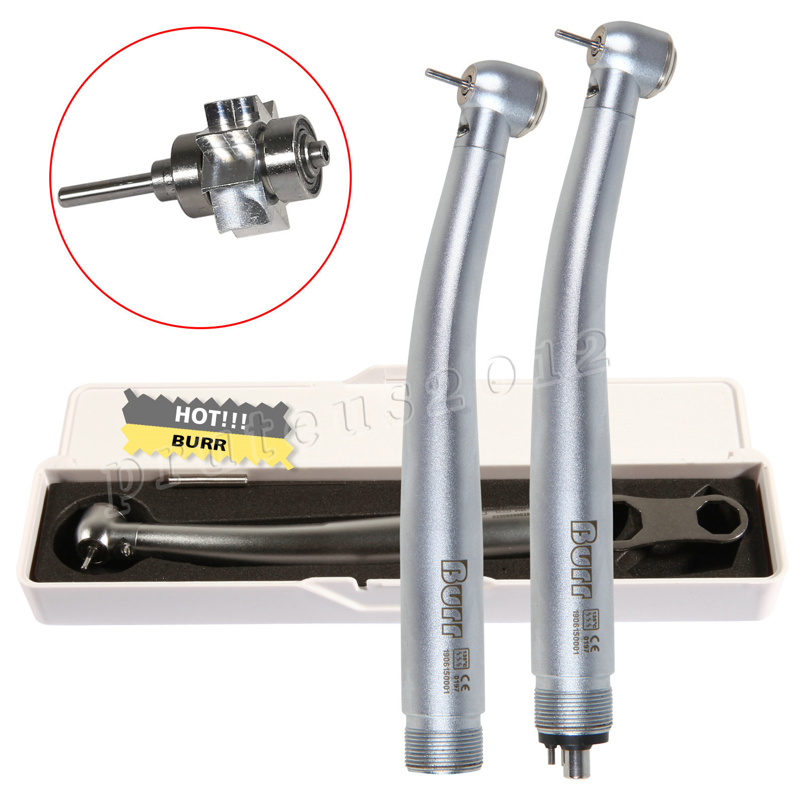 Dental Fiber Optic LED E-generator high speed handpiece 4HOLE/2HOLE NSK Style