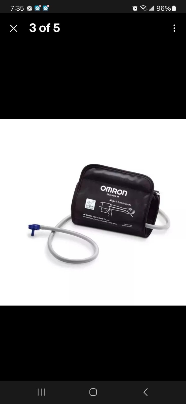 OMRON HEM-RML31 TYPE B