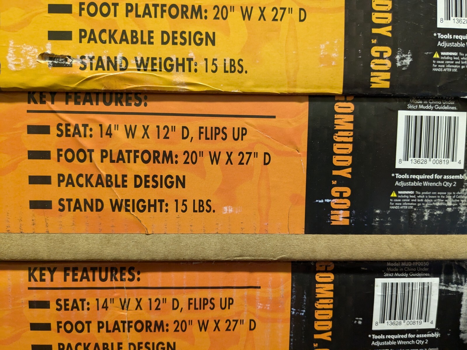 Muddy The Viking Lightweight Silent Hang-On Treestand/Flex-tek Seat Deer Hunting