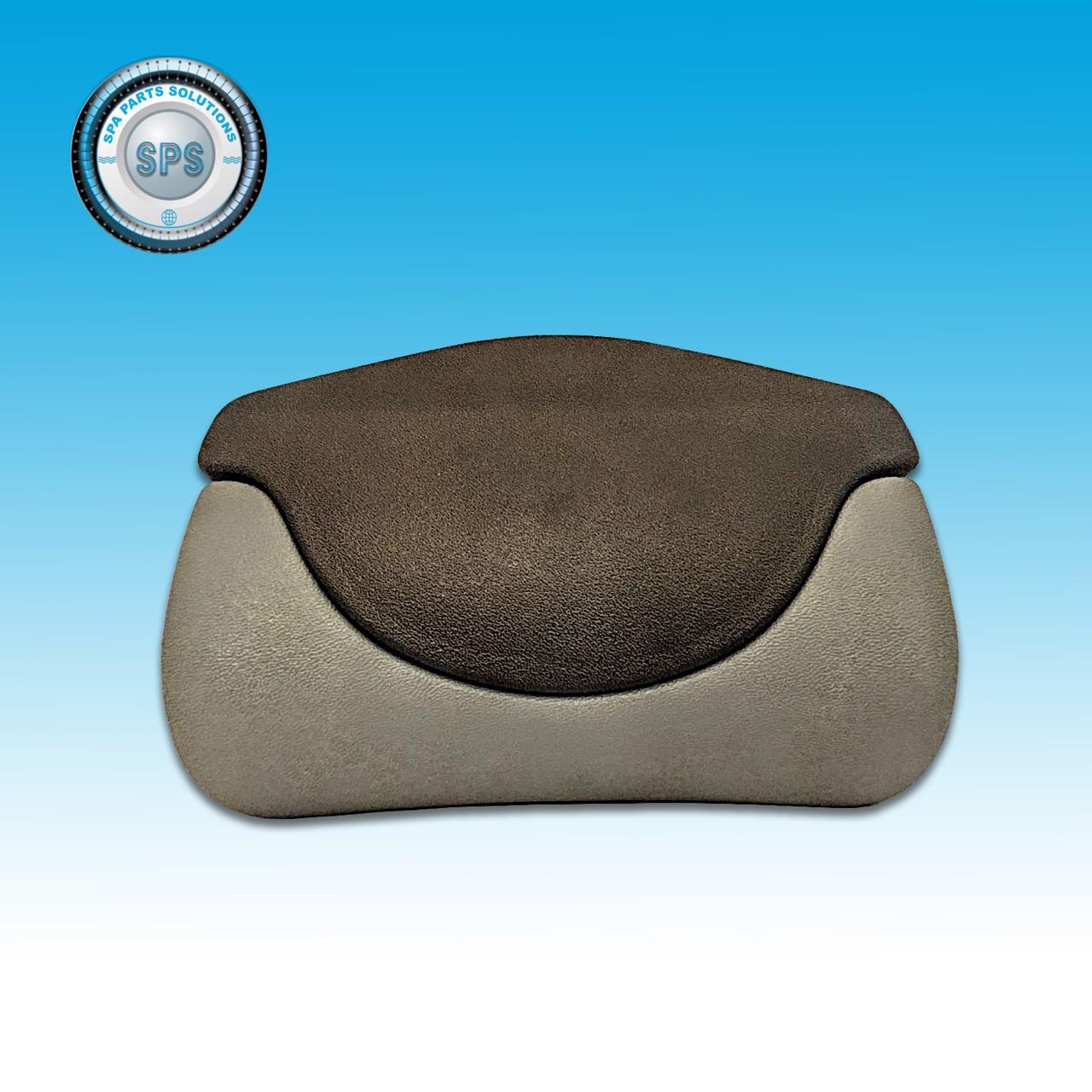 VITA SPA BY MAAX SPAS 2011+ ORIGINAL PILLOW LOUNGE ASSY 2 PART DARK CHARCOAL