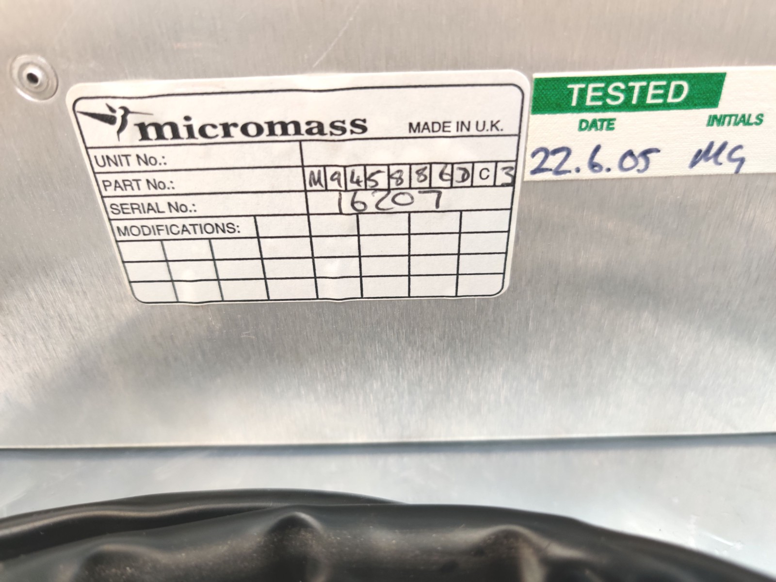 Waters Micromass Quattro MS M945886DC3 RF Generator Assy. Tested & Working