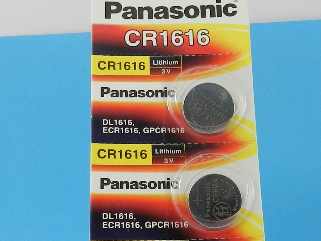 PANASONIC  CR1616  LITHIUM 3V  BATTERY  2Pcs