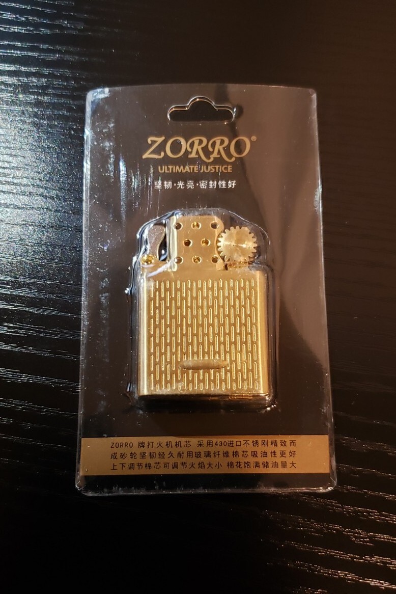 Zorro Fuel Saving Lighter Insert O Ring Gasket Chimney Anti Evaporation Brass