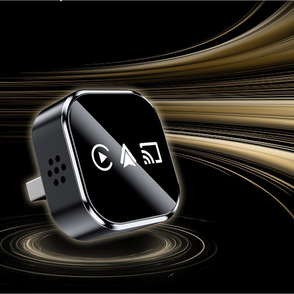 2026 Carplay Adapter Wired to Wireless CarPlay Android Auto Mirror Link 4-IN-1